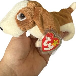 Tracker the Basset Hound – TY Beanie Baby (2000, Original with Tag)